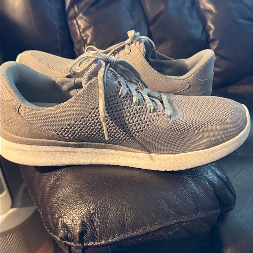 Kizik Lima Hands Free Lace Up Slip On Shoes Sneaker Gray Mens Size 13 - Picture 9 of 16